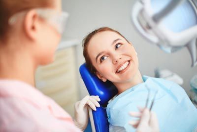 patient receiving sedation dentistry services in Germantown, MD